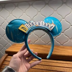Disneyland Blue Mickey Ears Headband